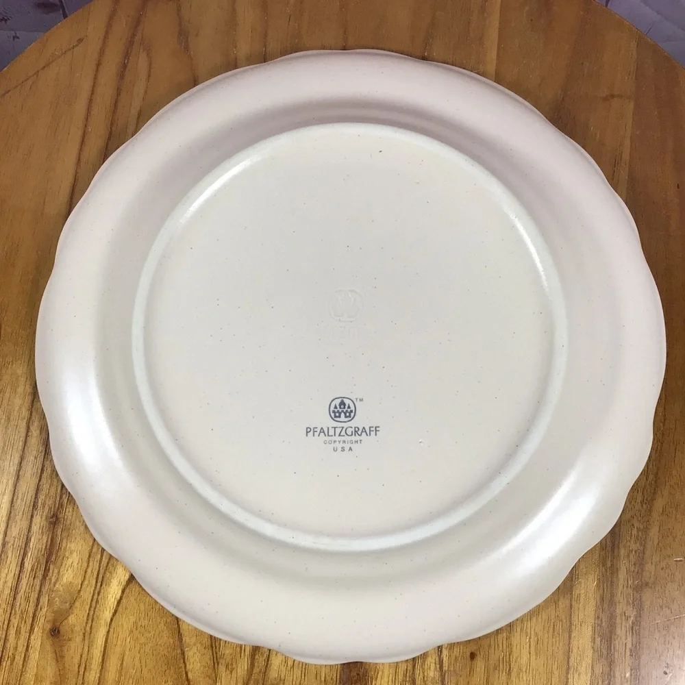 Vintage Pfaltzgraff Remembrance Dinner Plates - Set of 2